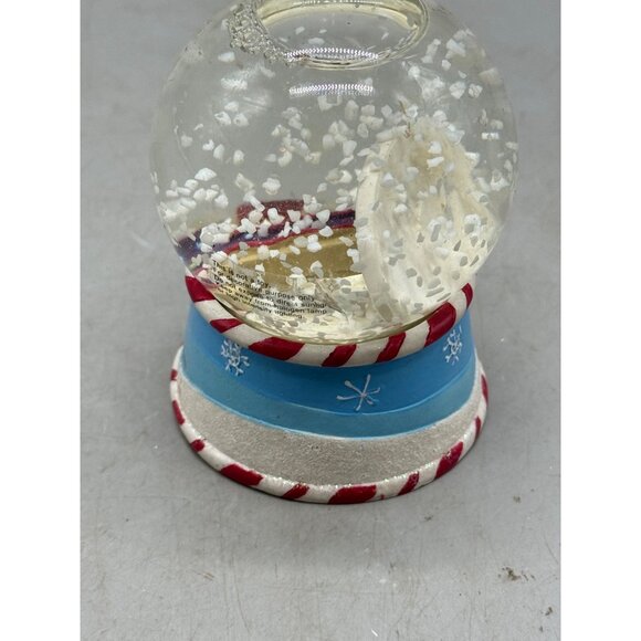 Kohls St. Nicholas Square Gingerbread Man Snow Globe 3.5" Tall Pre-owned READ - Picture 3 of 5